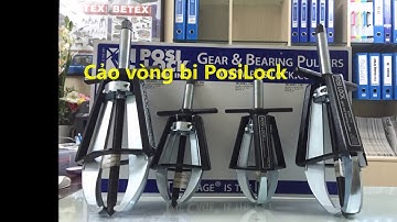 Cảo vòng bi, cảo cơ khí PosiLock USA - www.lukas.net.vn
