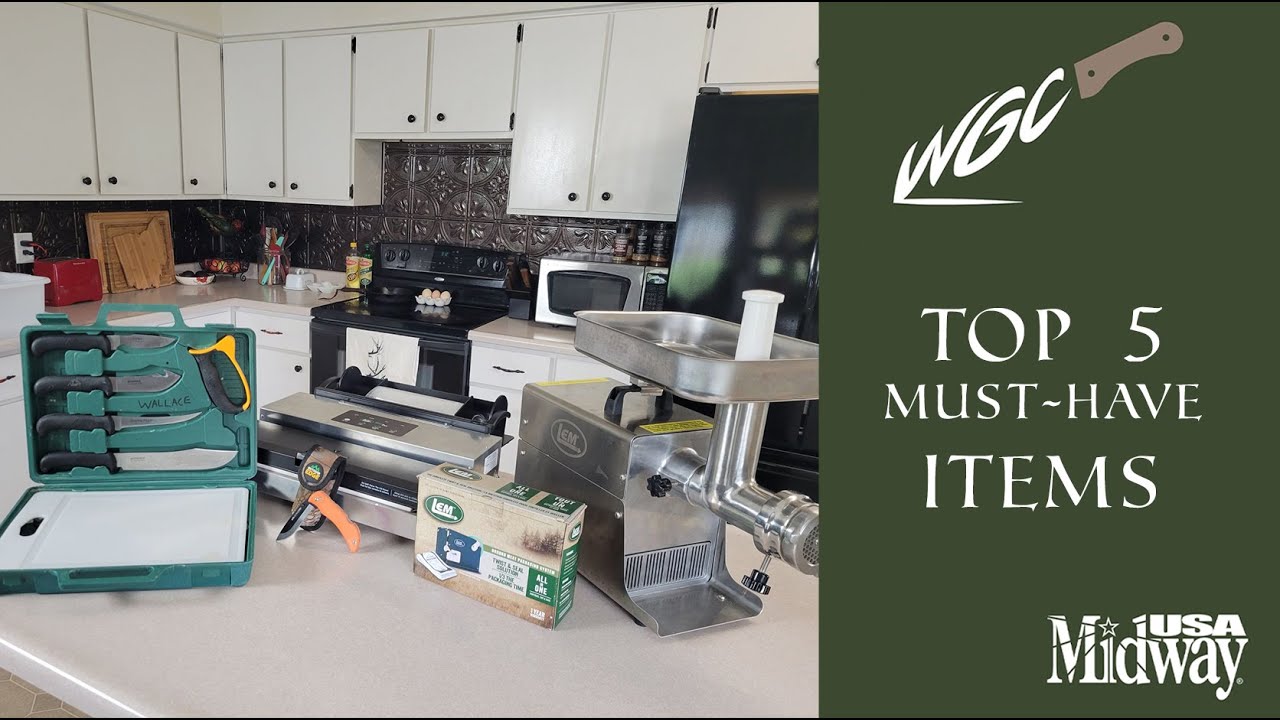 Top 5 MustHave Items for Wild Game Processing Wild Game Cook YouTube