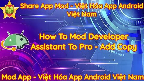 HOW TO MOD DEVELOPER ASSISTANT TO PRO - ADD CODE COPY