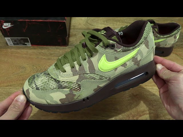 Nike Air Max 1 '86 Camo and Light Lemon Twist - YouTube