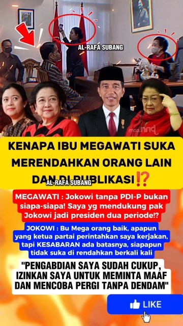 Megawati : Apa Hebatnya Merendahkan Orang Lain⁉️#menkeu #purbaya #jokowi #shorts #fyp #short #viral