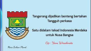 MARS KABUPATEN TANGERANG | Lirik Lagu