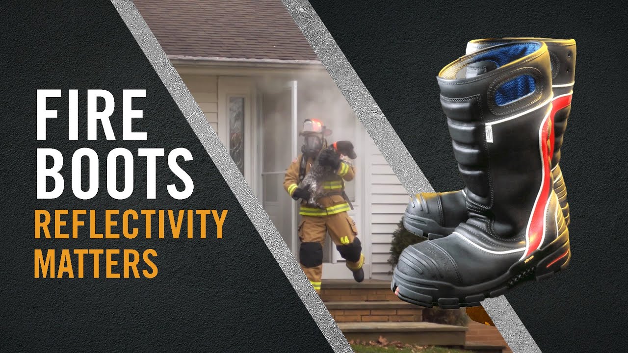 FDXL200 Red Leather Fire Boots | Fire-Dex Structural Boots