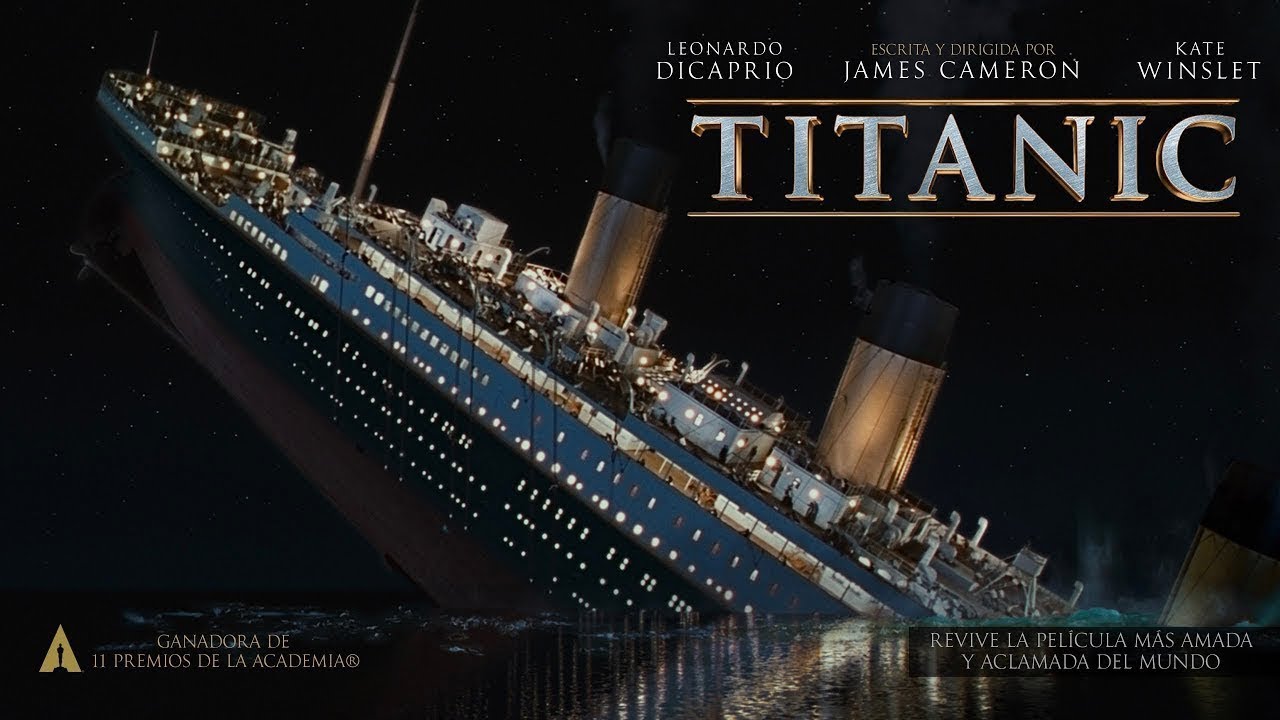 Disfruta TITANIC [1997] de James Cameron la película completa desde ahora