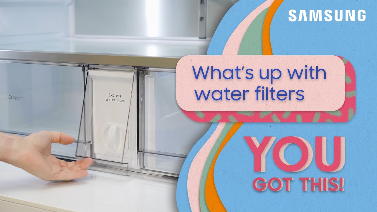Changing The Water Filter On Your Samsung Refrigerator Samsung Us Youtube