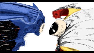One Punch Man Saitama Vs Garou Fan Animation