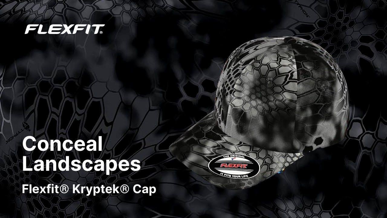 Flexfit® Kryptek® Cap | Conceal Landscapes - YouTube