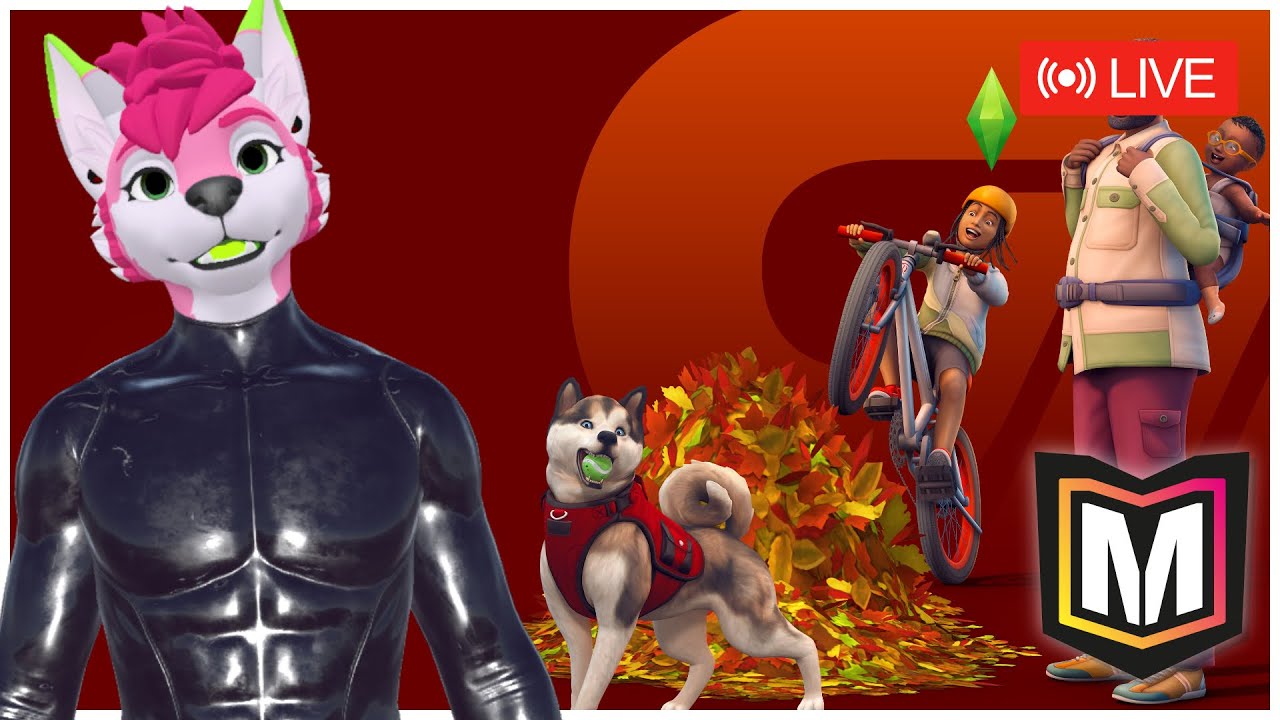 🔴 🔒 🧦 🏈 🍼 Happy Lock-Sock-Jock-Soggtober! 🐾 Playing week 2 of The Sims 4 event