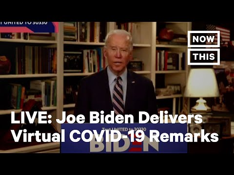 Joe Biden Offers a Virtual Remarks from Wilmington, Delaware | LIVE | NowThis