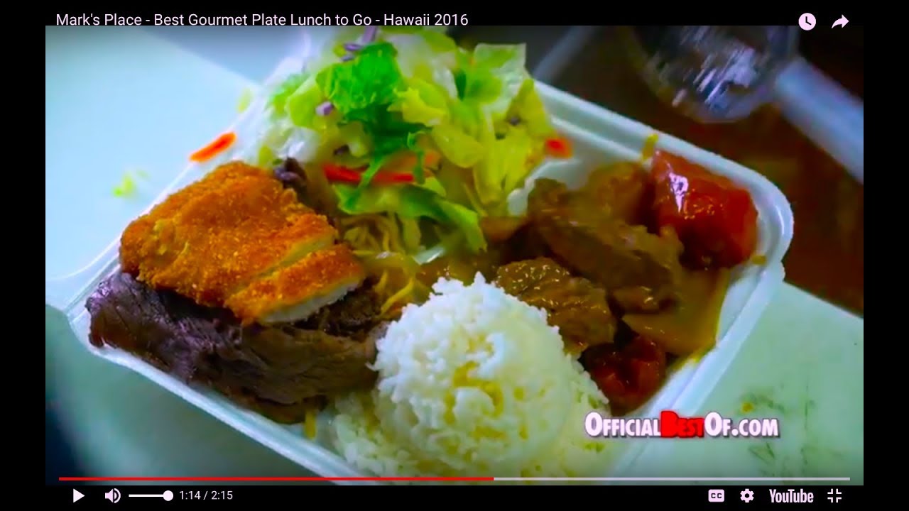 Mark's Place - Best Gourmet Plate Lunch to Go - Hawaii 2016