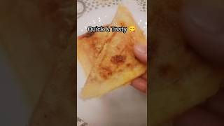 Leftover Chicken Sandwich in Sandwich Maker 🥪 #shorts