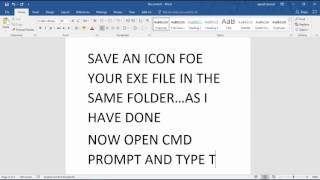 how to convert .py to .exe in python with a custom icon of your own