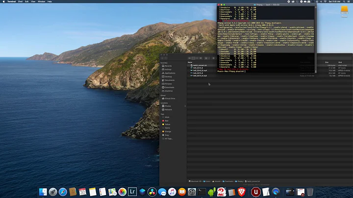 ffmpeg Batch Conversion