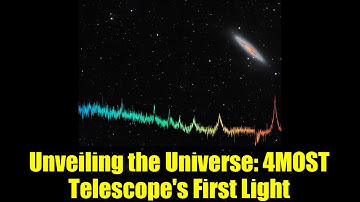 Unveiling the Universe: 4MOST Telescope