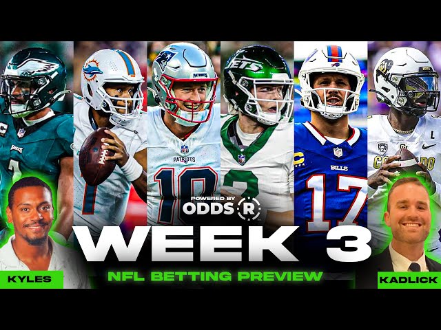 Patriots vs Jets PREDICTIONS + Week 3 NFL Picks