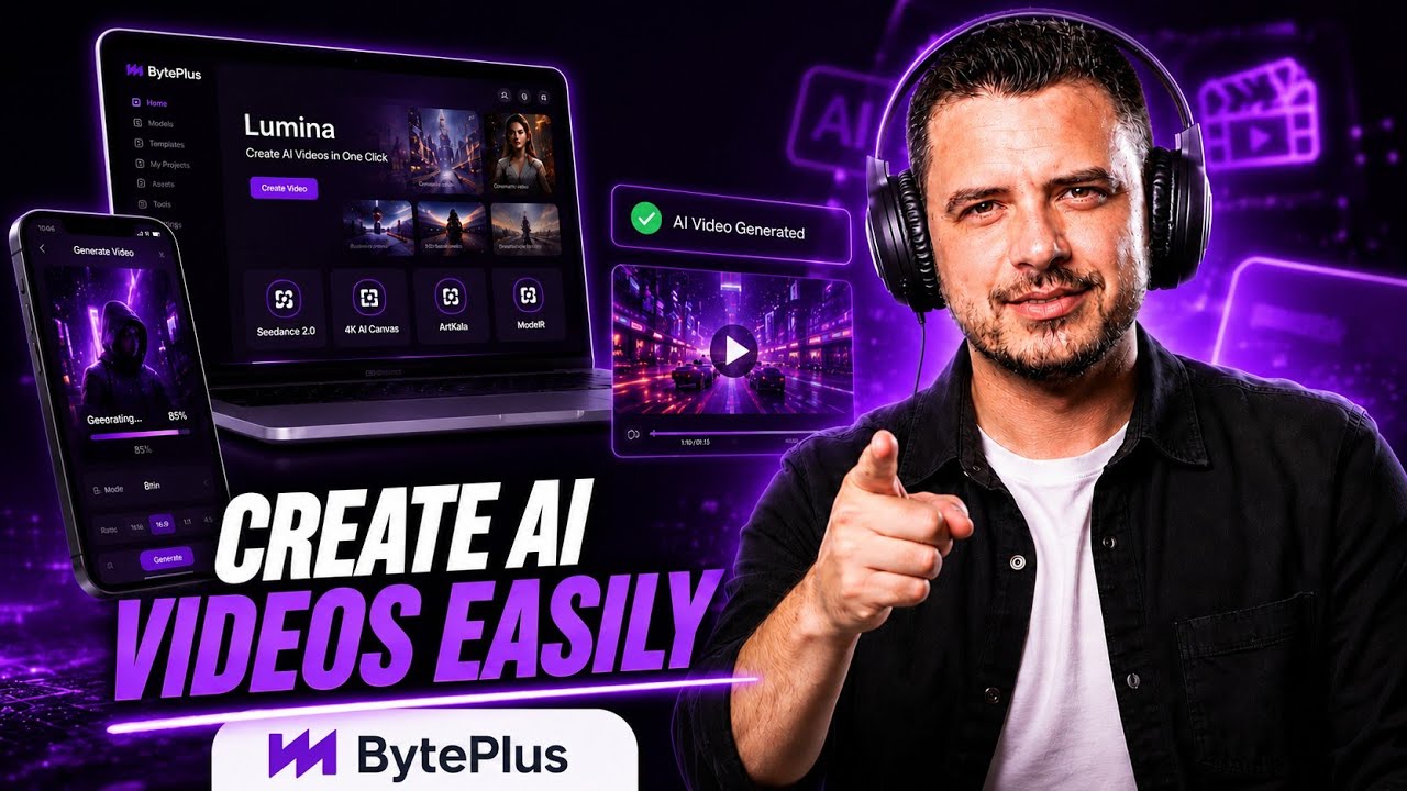 BytePlus AI Full Tutorial | Create AI Videos from Images in One Click (2026)