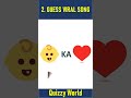 Guess The Viral Song By Emoji | Quizzy World