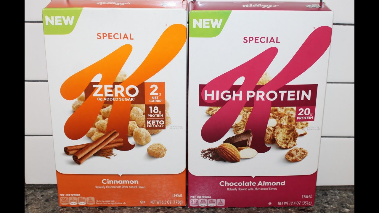 Kellogg's Special K releases high-protein, zero-added-sugar