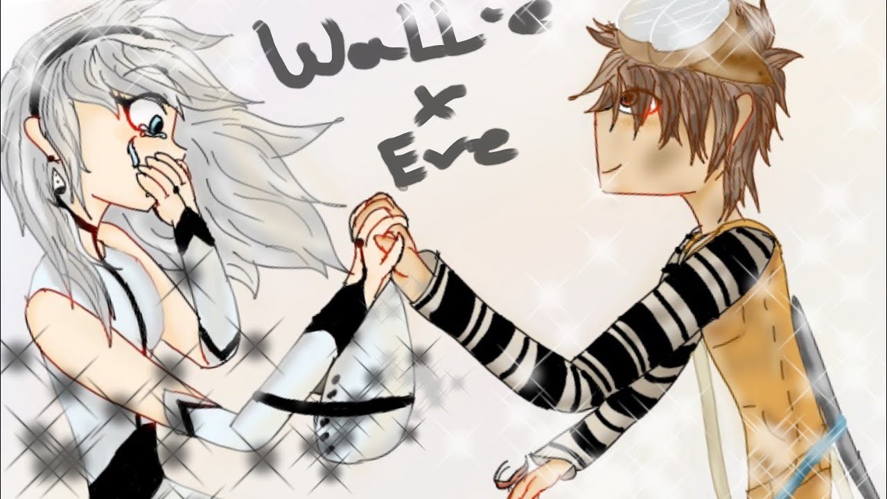 Speedpaint WallE x Eve 💕 YouTube