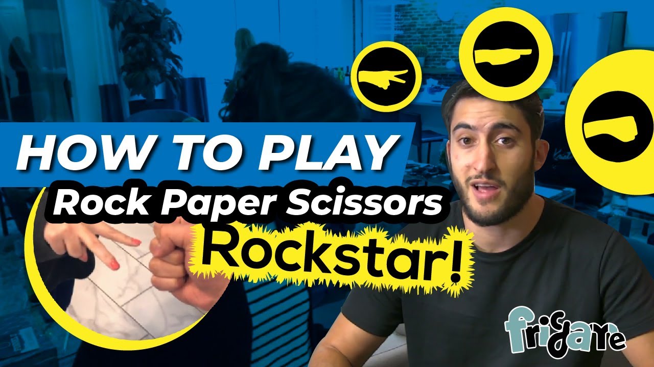 How To Play Rock Paper Scissors Rockstar! ICE BREAKER For PROS - YouTube