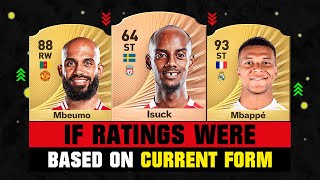 IF RATINGS Were Based on CURRENT FORM! 💀😲 ft. Isak, Mbeumo, Mbappe…