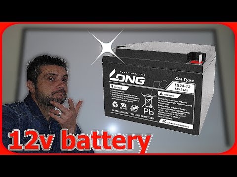 How to charge 12v lead acid battery theoretically