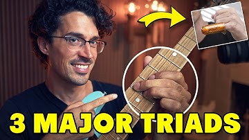 Learn the 3 MAJOR Triad Shapes In Open E Tuning | Slide Guitar Lesson