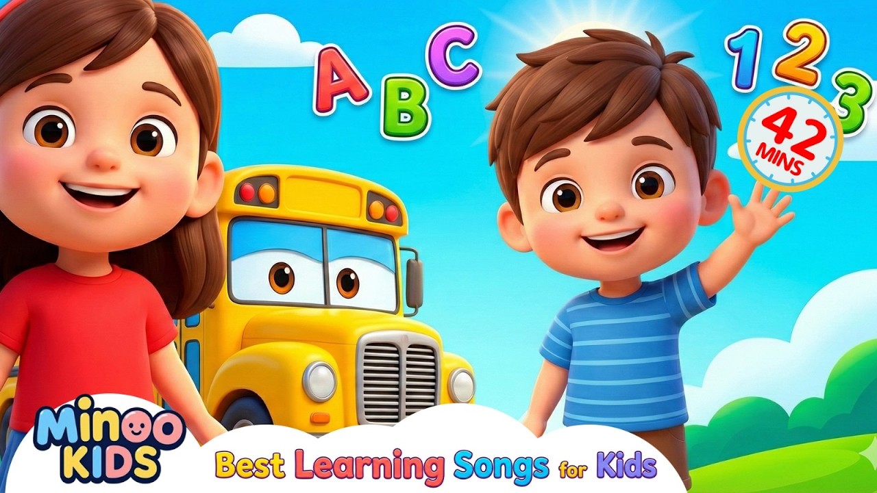 Top 15 Best Learning Songs for Kids 🎶 | ABCs, Numbers, Colors & More