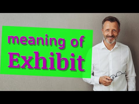 Video: Care este definiția expoziției?