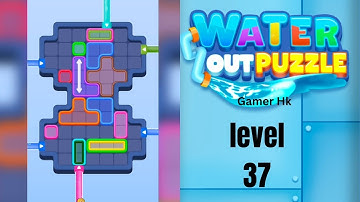 Water out puzzle level 37 Walkthrough Solution 