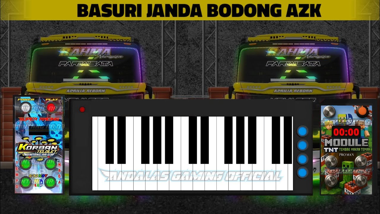 Telolet Basuri Janda Bodong AzkDuino Versi Pianika || Basuri Pianika