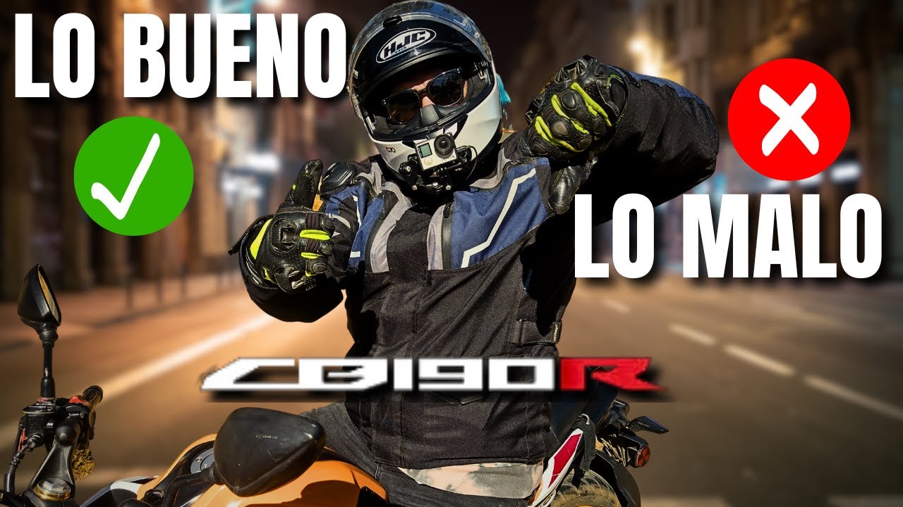 HONDA CB190R  Lo BUENO y Lo MALO‼️ mira ésto antes de comprar una‼️  [HUDSON FARRA Cap 26]✨