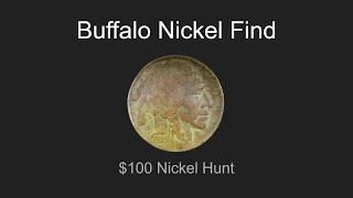 Buffalo Nickel Found $100 Nickel Hunt by Numismatic History 128 views 3 months ago 4 minutes, 58 seconds