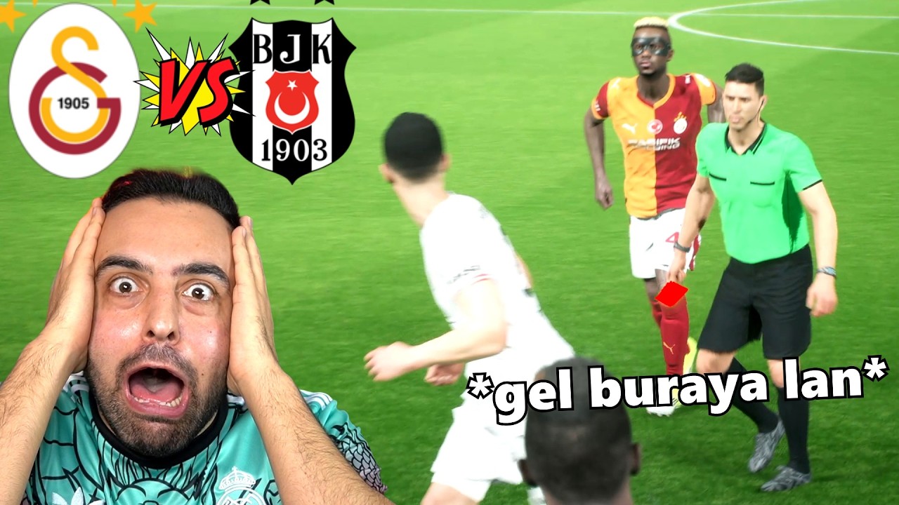 2 PENALTI ! +4 GOL ! SKANDALLARLA DOLU BEŞİKTAŞ - GALATASARAY DERBİSİ 2026 !