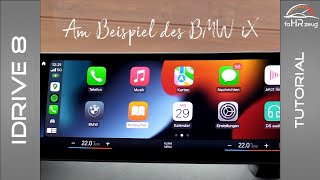 BMW iDrive 8 - Tutorial - 2021 /// Menus and settings, features, CarPlay (chapter)