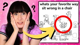 The most autistic way to sit?? | Autism Memes