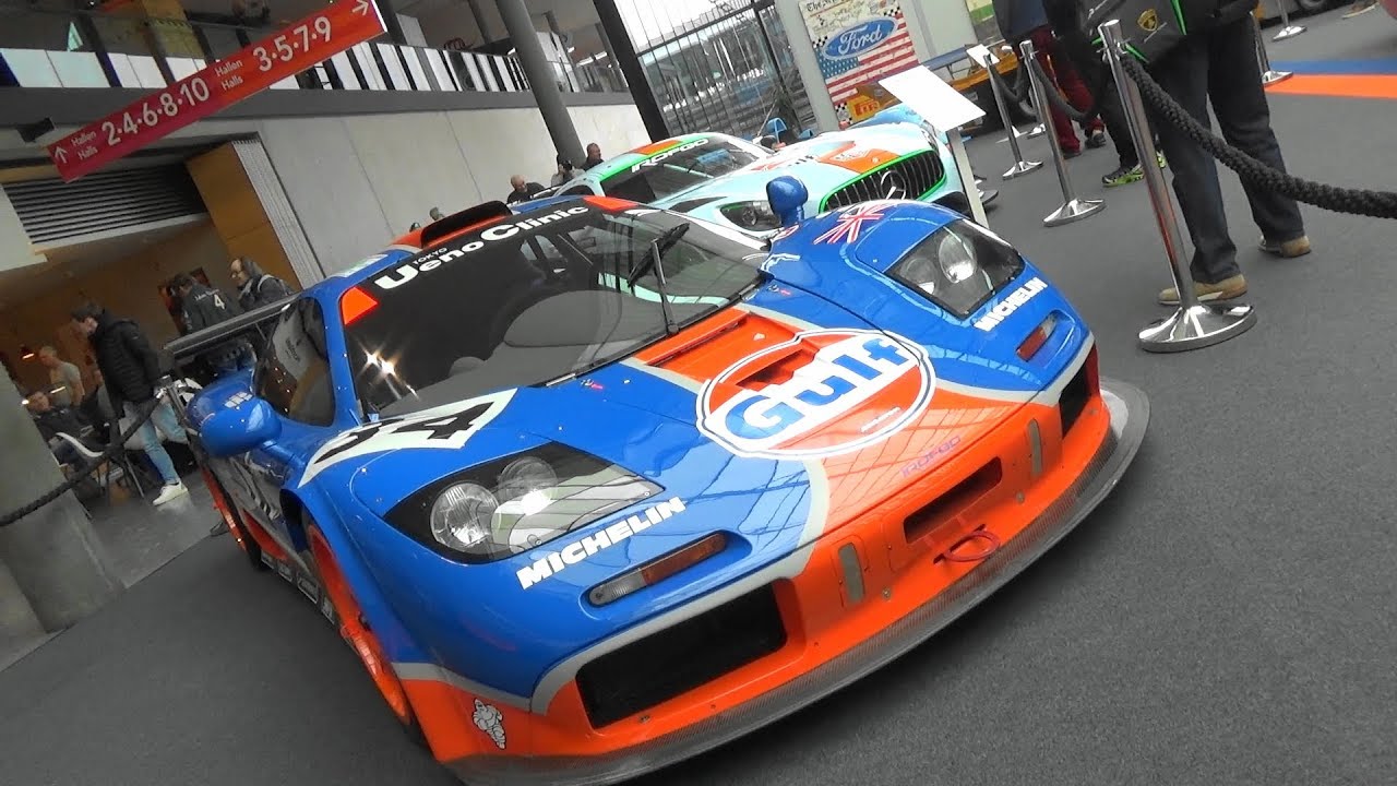 Mclaren F1 Gtr Short Tail Gulf Collection Retro Classics Stuttgart Youtube