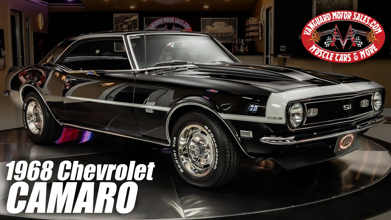 Продается Chevrolet Camaro 1968 года выпуска, Vanguard Motor Sales 