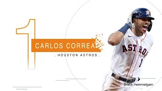 アストロズ守備ハイライト：カルロス・コレア - YouTube