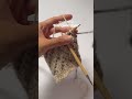 how to knit with two hands 🧶 #knitting #knittingtutorials