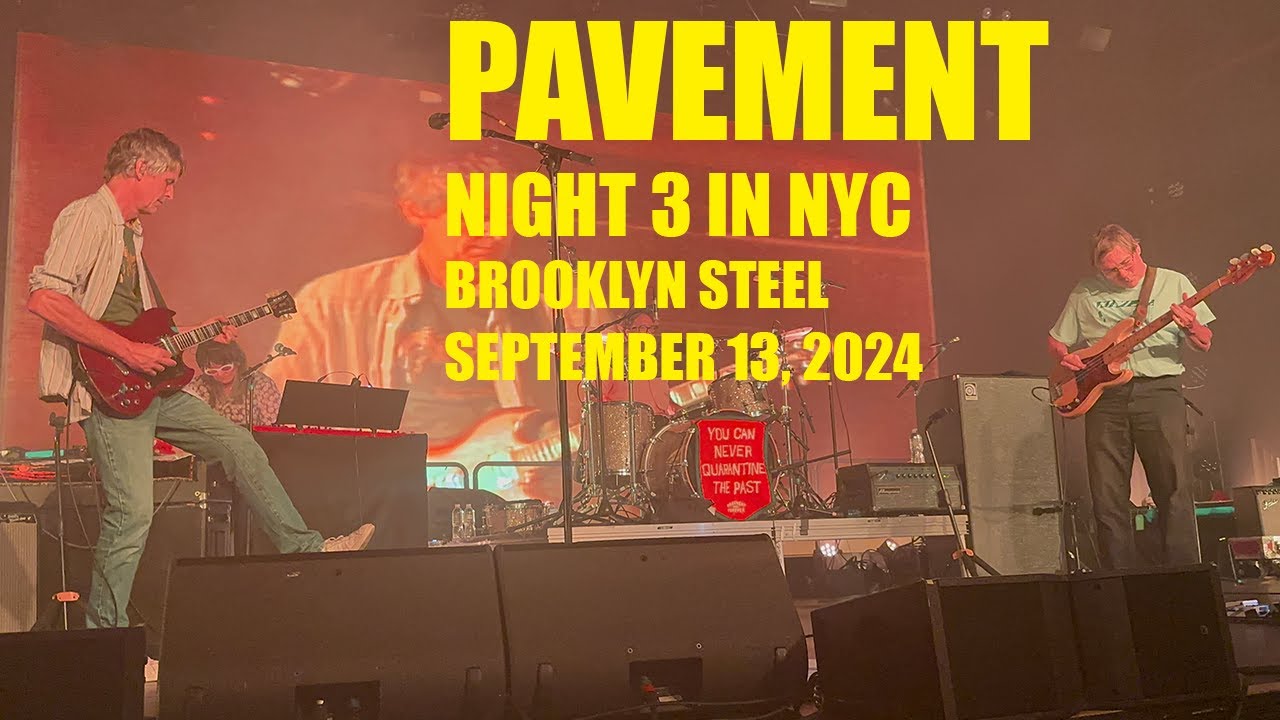 PAVEMENT 2/15 LIVE Tokyo dome city｜音楽