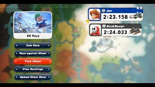 Mario Kart World - Time Trials - DK Pass
