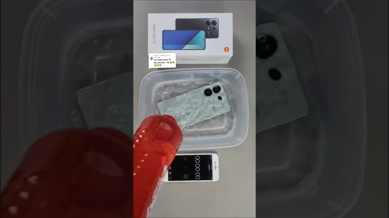 Redmi Note 13 Water Test🥶