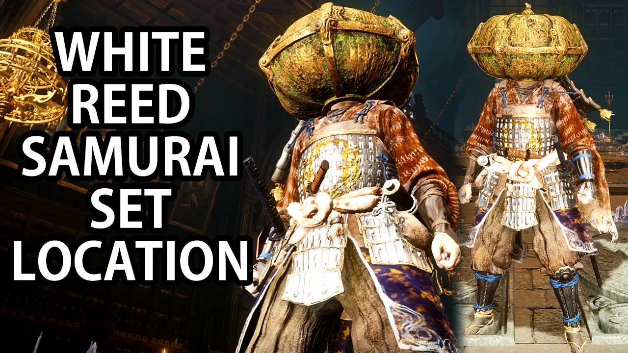 ELDEN RING OKINA WHITE REED SAMURAI ARMOR SET LOCATION SPIRITCALLER