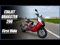 ItalJet Dragster 200 - First Ride