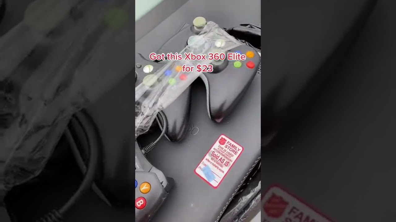 Found this xbox 360 bundle at the thrift 