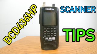 Basic BCD436HP Scanner Tips (From An Amateur User)