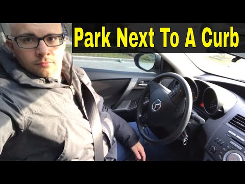 How To Park Next To A Curb-Beginner Driving Lesson