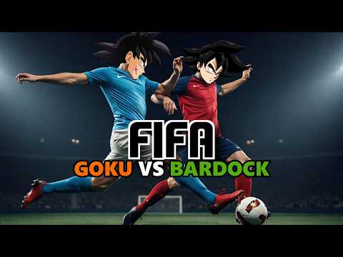 Goku Plays Fifa Football With His Dad!
