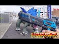 Dinosaur shooting game event production / Tyrannosaurus Inflatable / 恐竜シューティング ステゴサウルス #Dinosaur